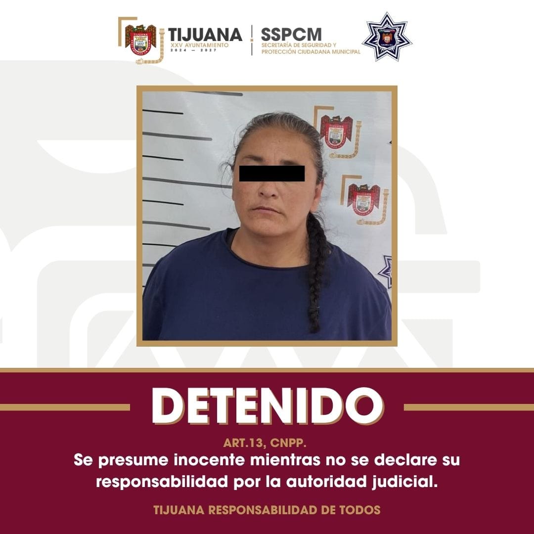 DETIENEN A MUJER EN TIJUANA POR CAUSAR LESIONES CON ARMA BLANCA ...