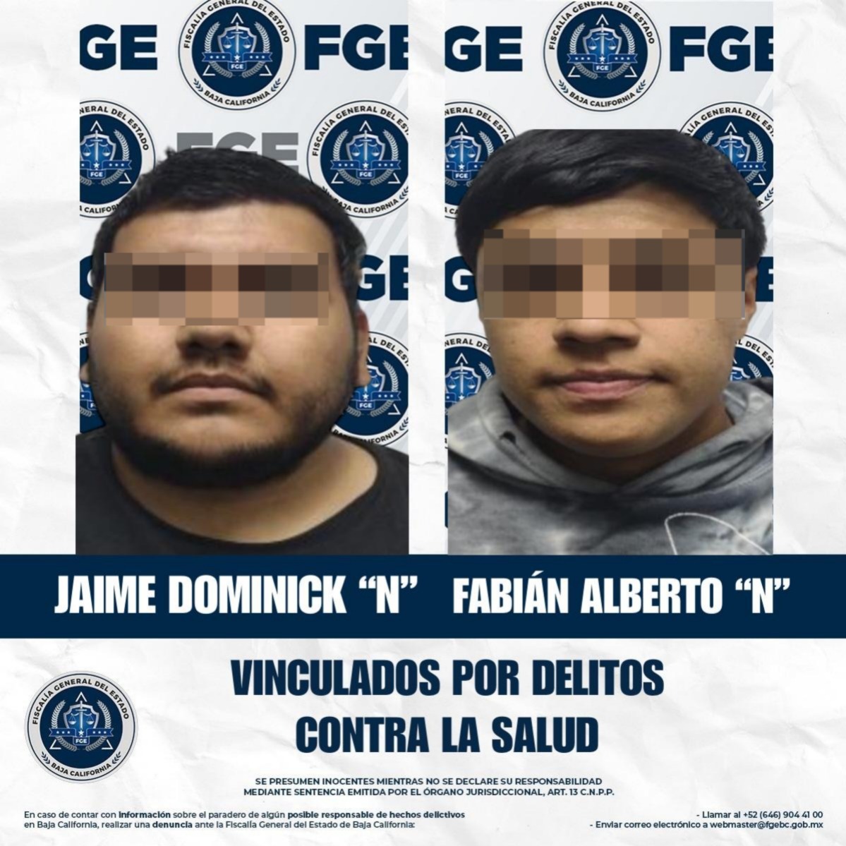 VINCULAN A PROCESO A DOS SUJETOS POR DELITOS CONTRA LA SALUD EN TIJUANA ...