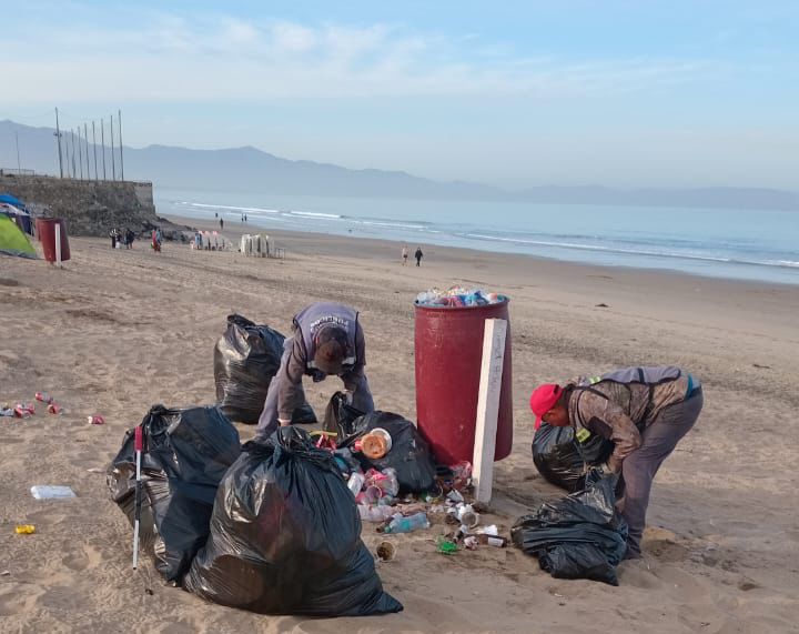 MÁS DE 20 TONELADAS DE BASURA RETIRAN DE LAS PLAYAS EN ENSENADA ...